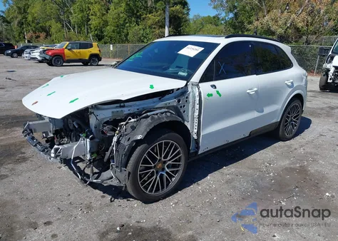 2023 Porsche Cayenne Platinum Edition из США, поврежденный, VIN WP1AA2AY5PDA10560